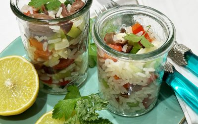 Aromatisch und unkompliziert – Mediterraner Reissalat